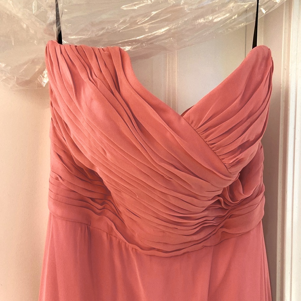 After Six | long Strapless Gown